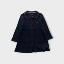 TH Navy Ribbed Dress, Size 1