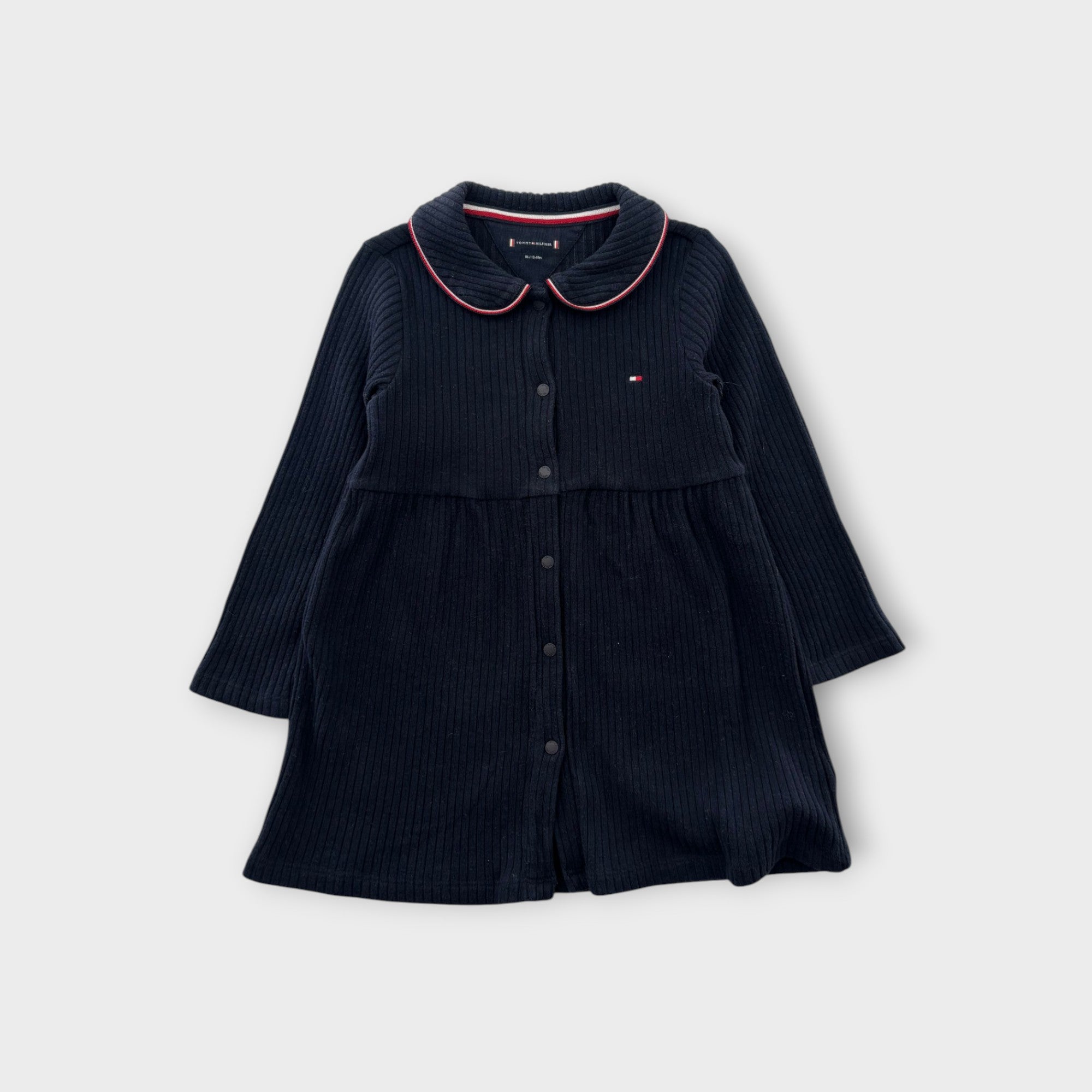 TH Navy Ribbed Dress, Size 1
