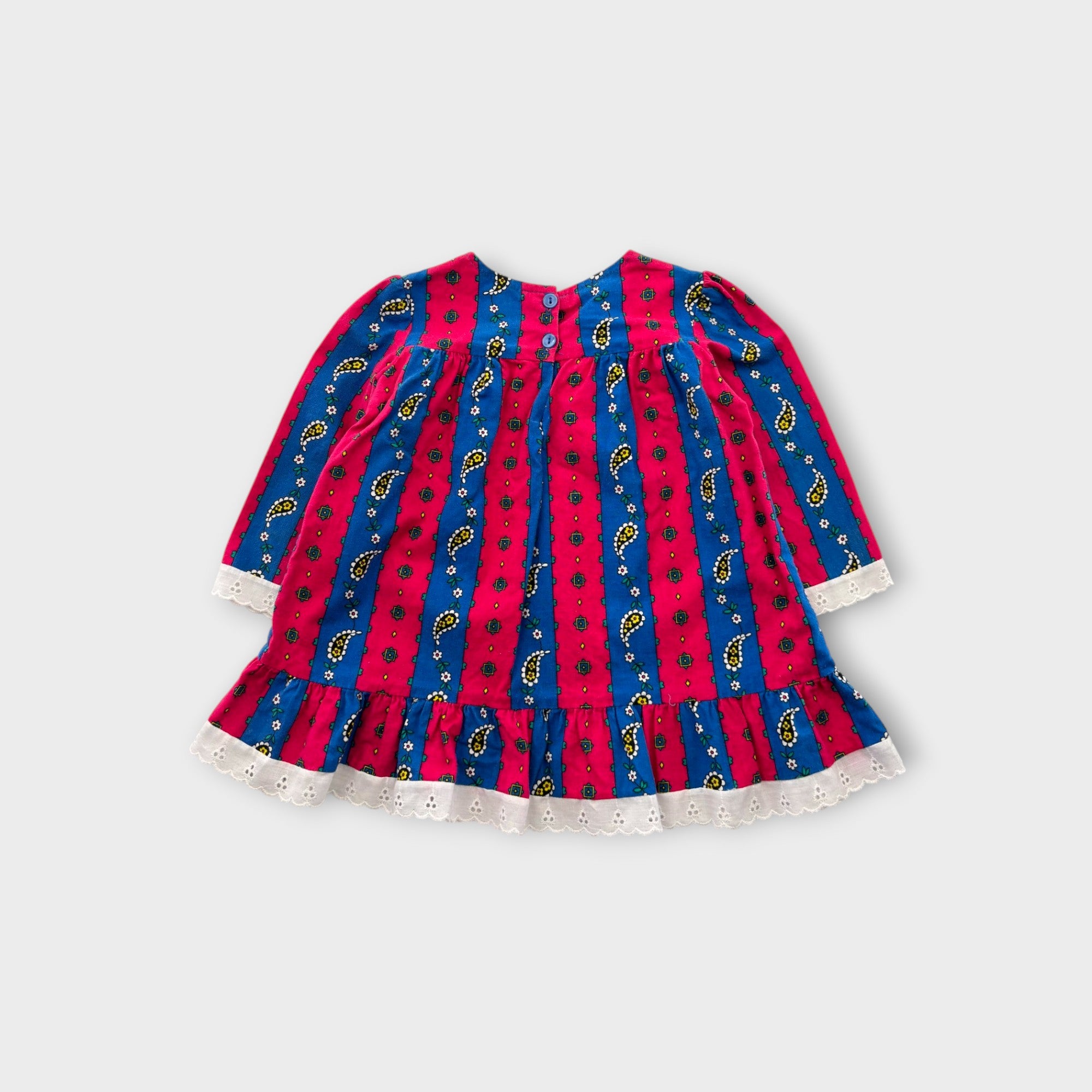 Vintage Target Pattern Dress, Size 1