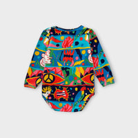Halcyon Nights x Jenny Kee Bodysuit, Size 1