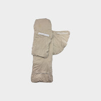 Bundle Wrap, Beige Gingham