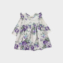 Floral Long Sleeve Dress, Size 0