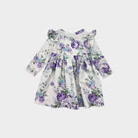 Floral Long Sleeve Dress, Size 0