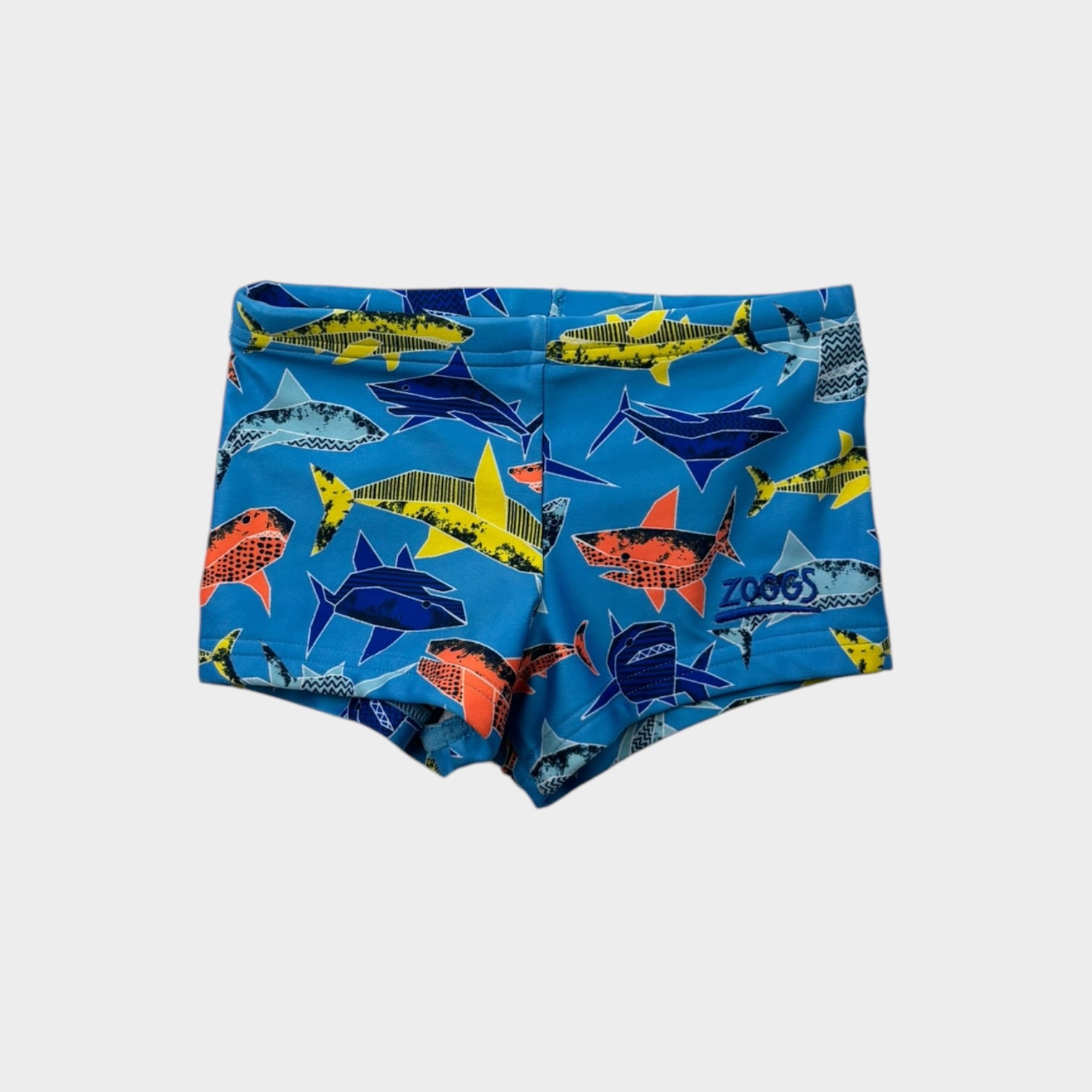 Zoggs Sharks Swim Shorts, Size 1