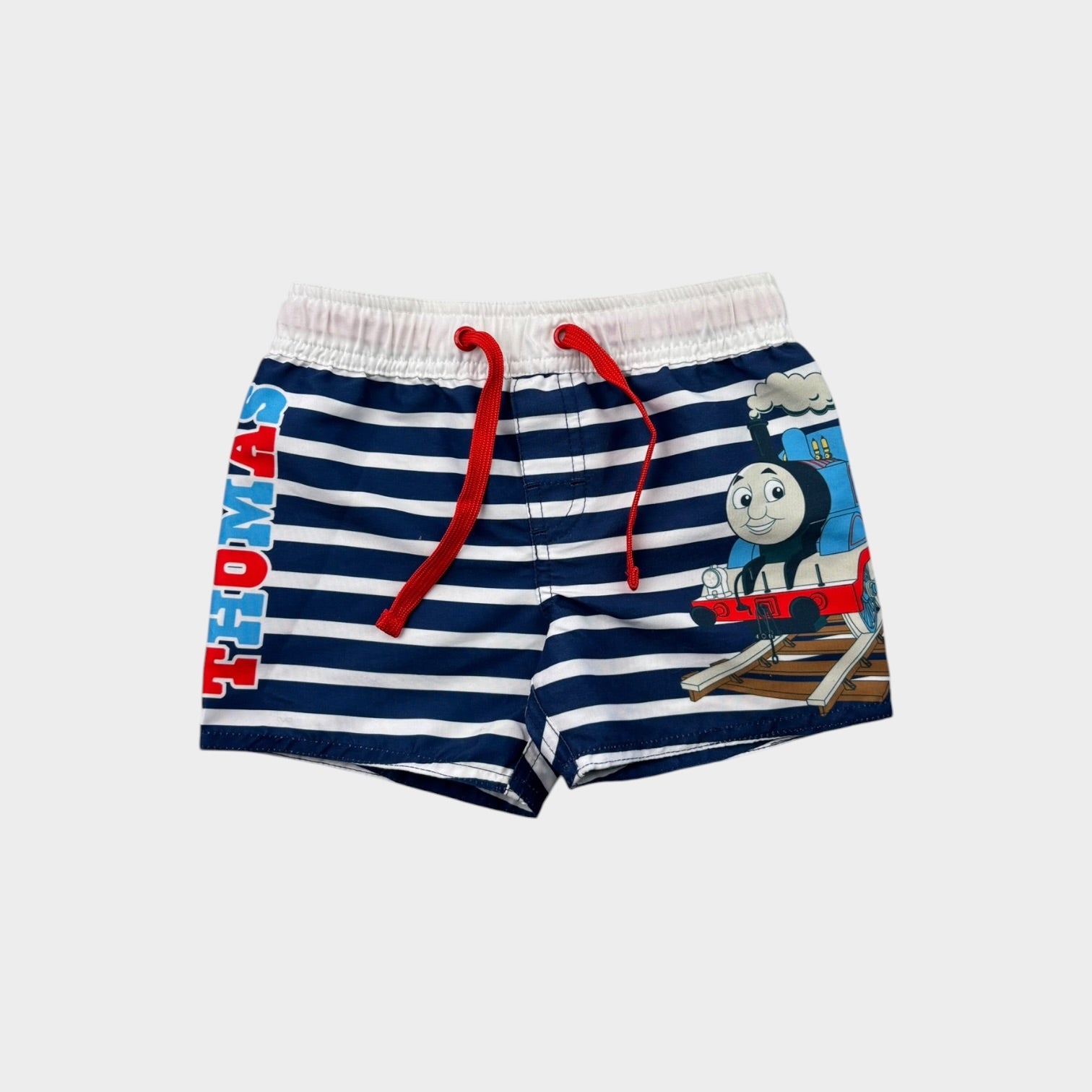 Retro Thomas & Friends Swim Shorts, Size 1
