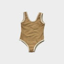 Mini Trader Ribbed Swimsuit, Size 1