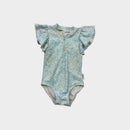 Hux Daisy Print Swimsuit, Size 1