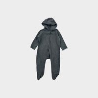 Jamie Kat Hooded Onesie, Size 1
