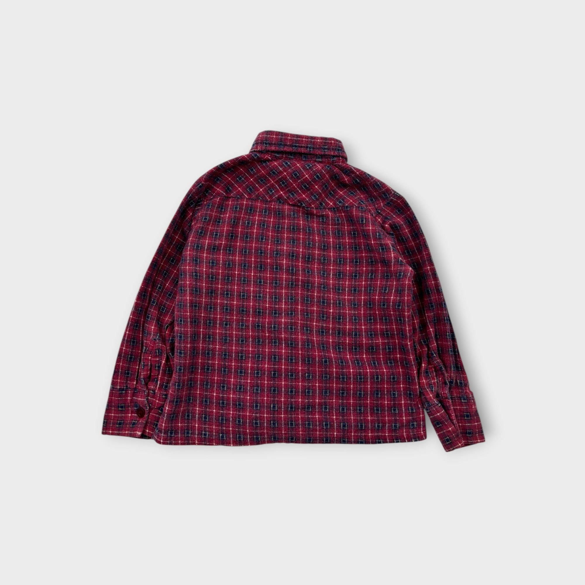 Vintage Plaid Shirt, Size 2-3