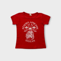 Vintage Red Souvenir T-Shirt, Size 2