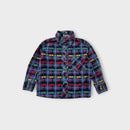 Vintage Plaid Flannel Shirt, Size 2