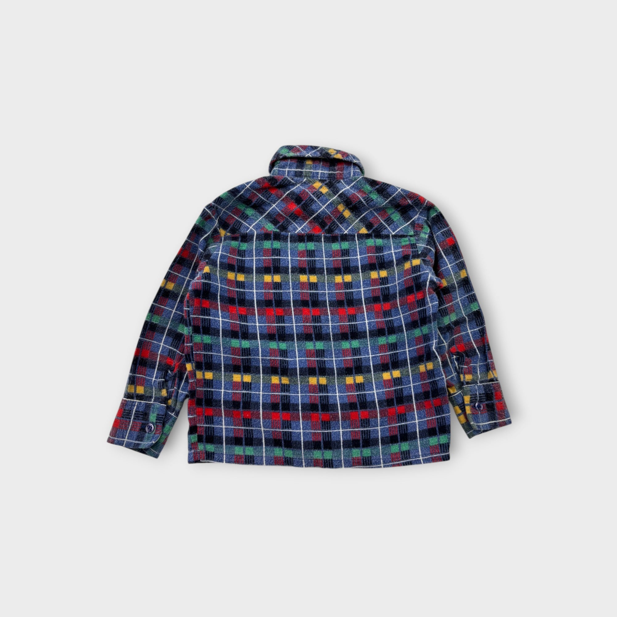 Vintage Plaid Flannel Shirt, Size 2