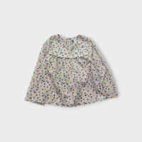 Jacadi Umbrella Print Blouse, Size 2