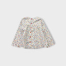 Jacadi Umbrella Print Blouse, Size 2