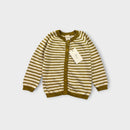Nature Baby Mustard Cardigan, Size 2