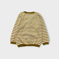 Nature Baby Mustard Cardigan, Size 2