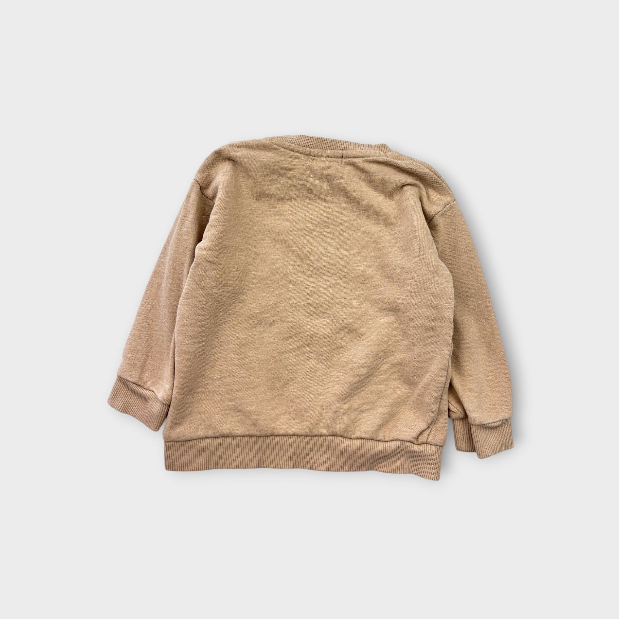 Purebaby Beige Pullover Jumper, Size 2