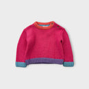 Jack & Milly Colour Knit Jumper, Size 2