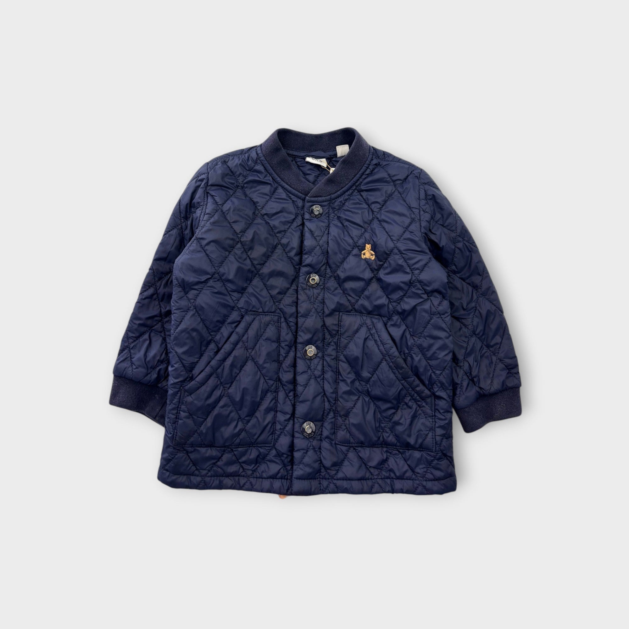Baby Gap Navy Quilted Jacket, Size 2