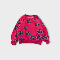 Mini Rodini Cherries Pullover Jumper, Size 2