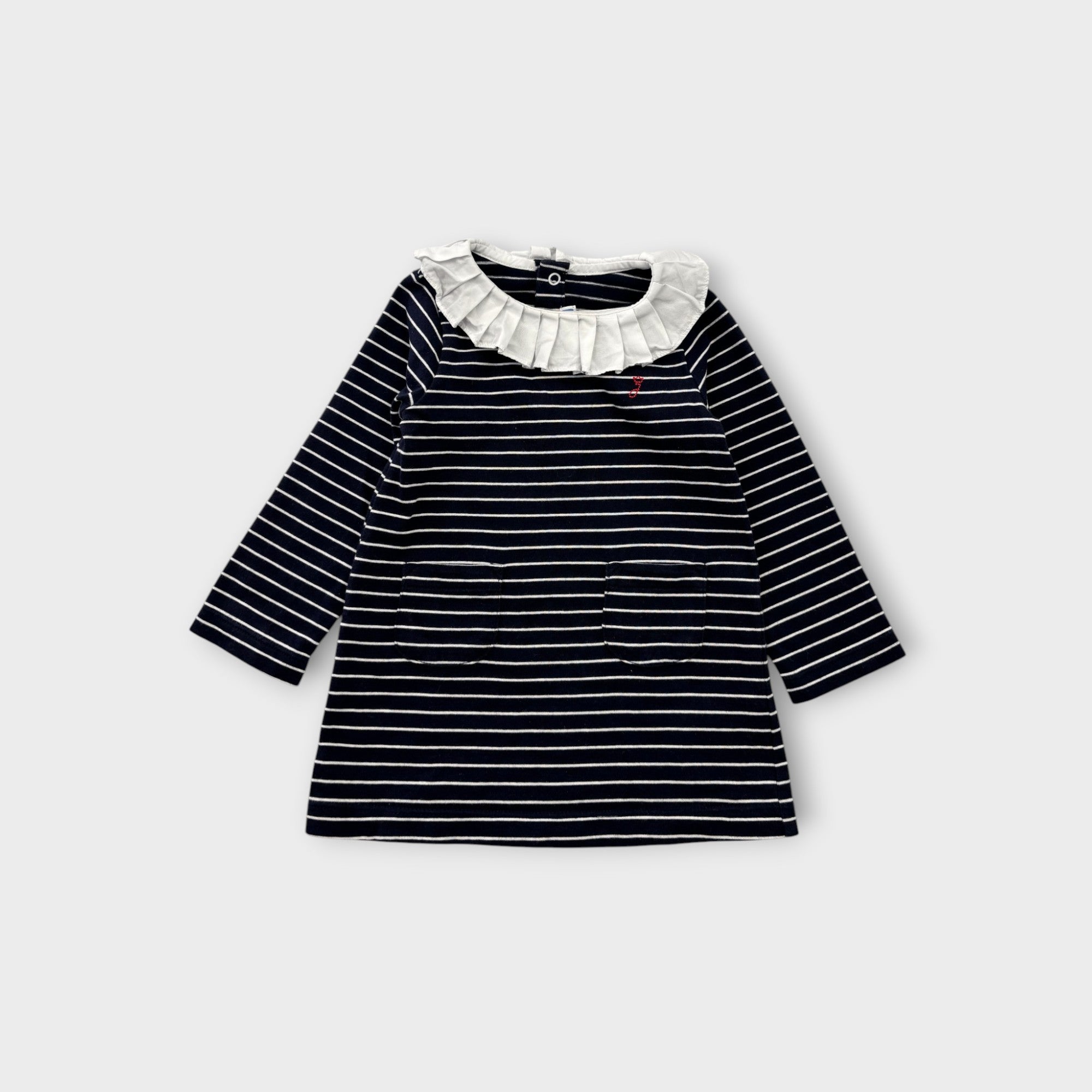 Jacadi Paris Stripe Top, Size 1