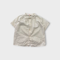 Vintage Polkadot Blouse, Size 2