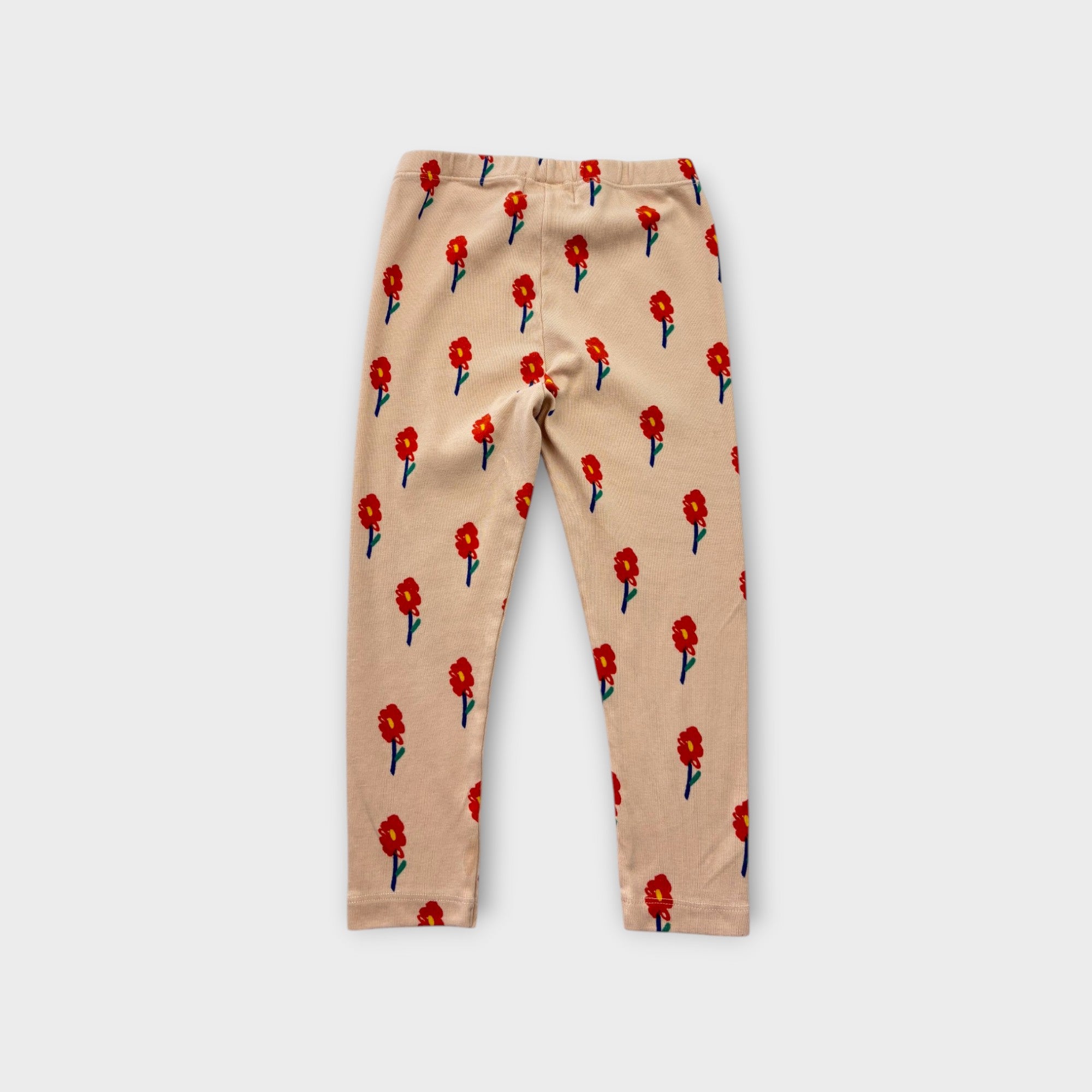 Bobo Choses Flower Leggings, Size 2