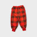 Mini Rodini Plaid Track Pants, Size 2