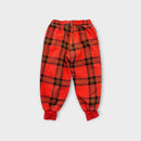Mini Rodini Plaid Track Pants, Size 2