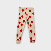 Mini Rodini Strawberry Leggings, Size 2