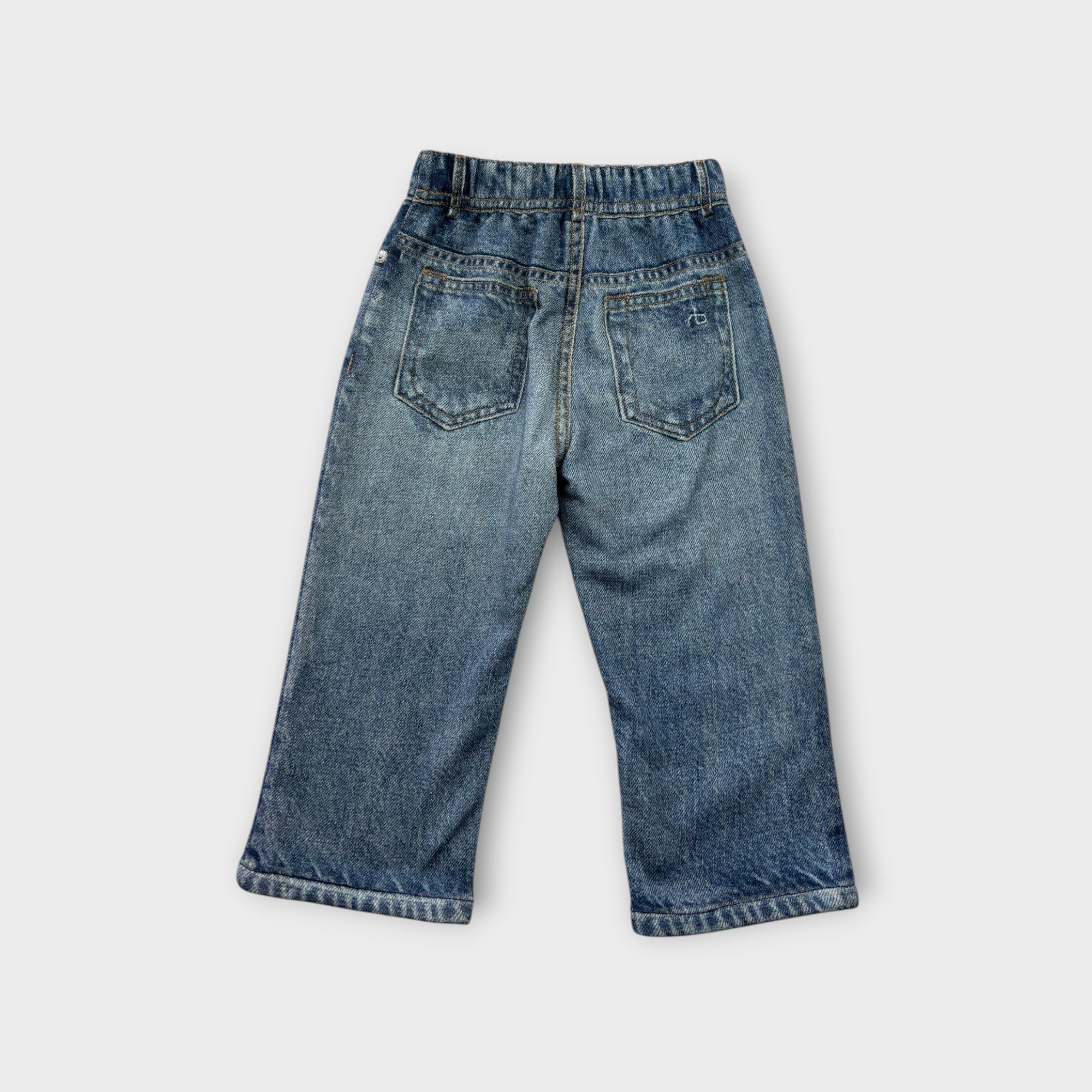 Rag & Bone Mini Miramar Denim-Look Pants, Size 2