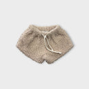 By Billie Cream Sherpa Shorts, Size 2