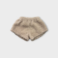 By Billie Cream Sherpa Shorts, Size 2