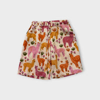 Little Princess Highway Llama Shorts, Size 2