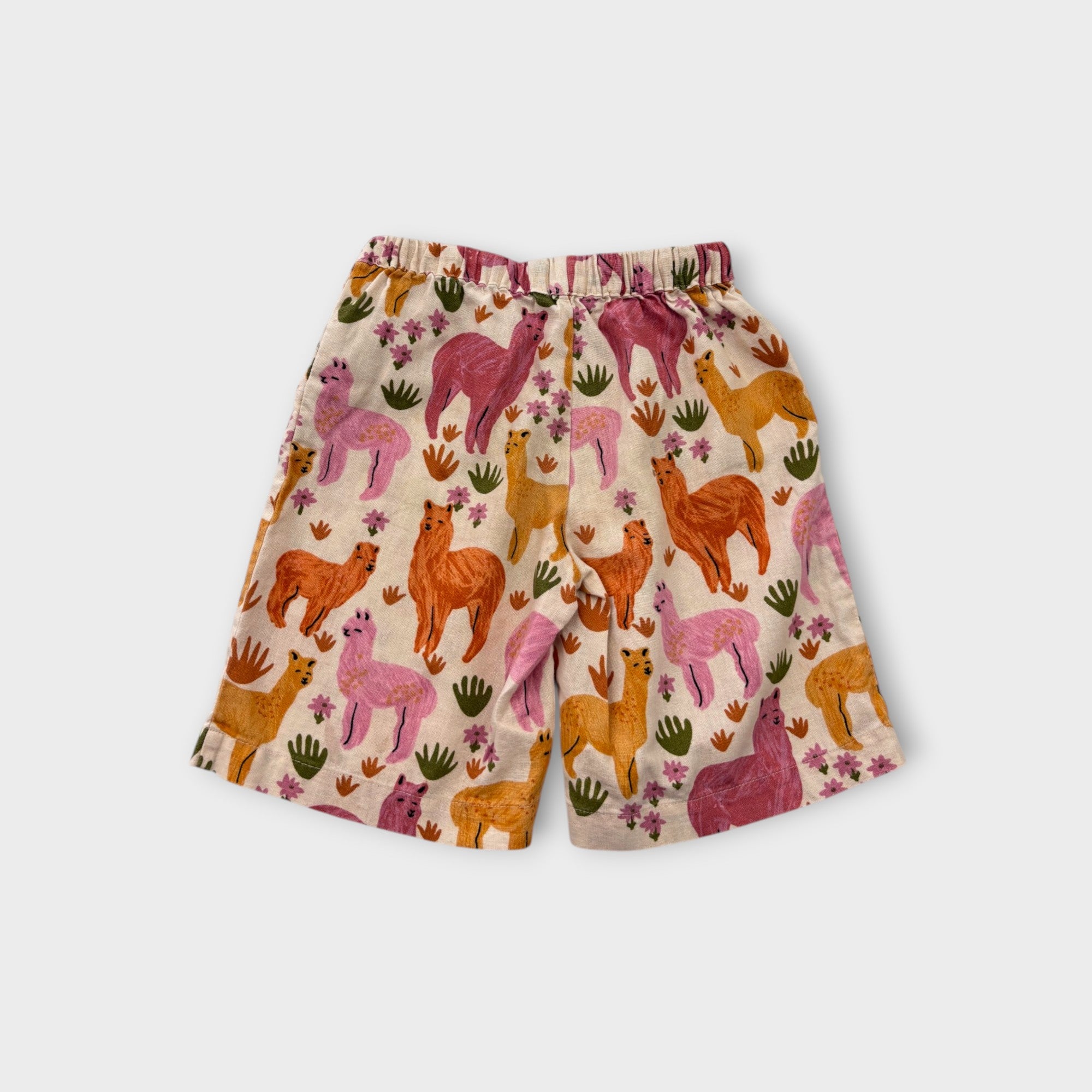 Little Princess Highway Llama Shorts, Size 2