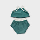 Ribbed Green Summer Set, Size 2