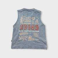 Olas Mini Adios Singlet, Size 2