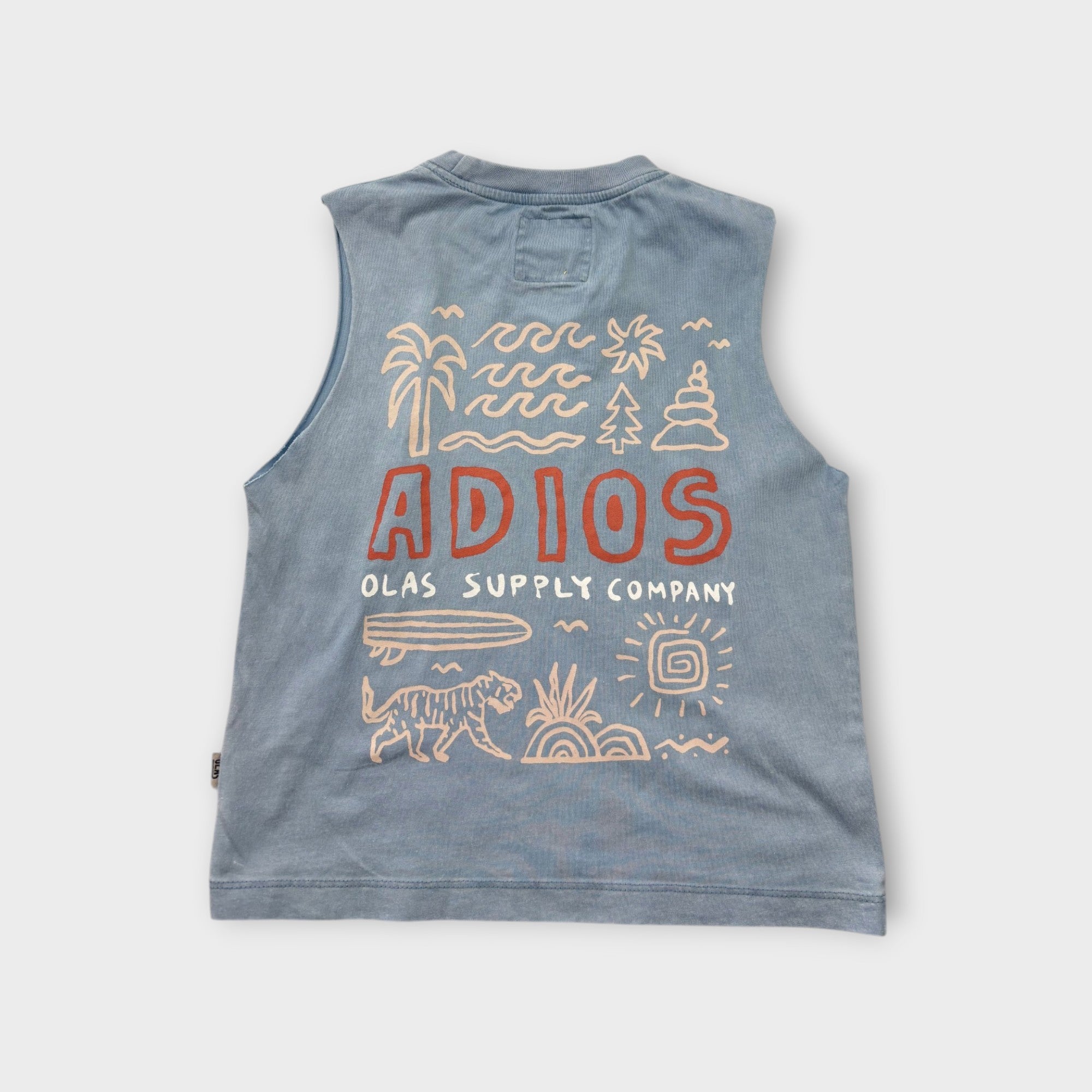 Olas Mini Adios Singlet, Size 2
