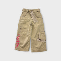 Retro M&S Cargo Pants, Size 2