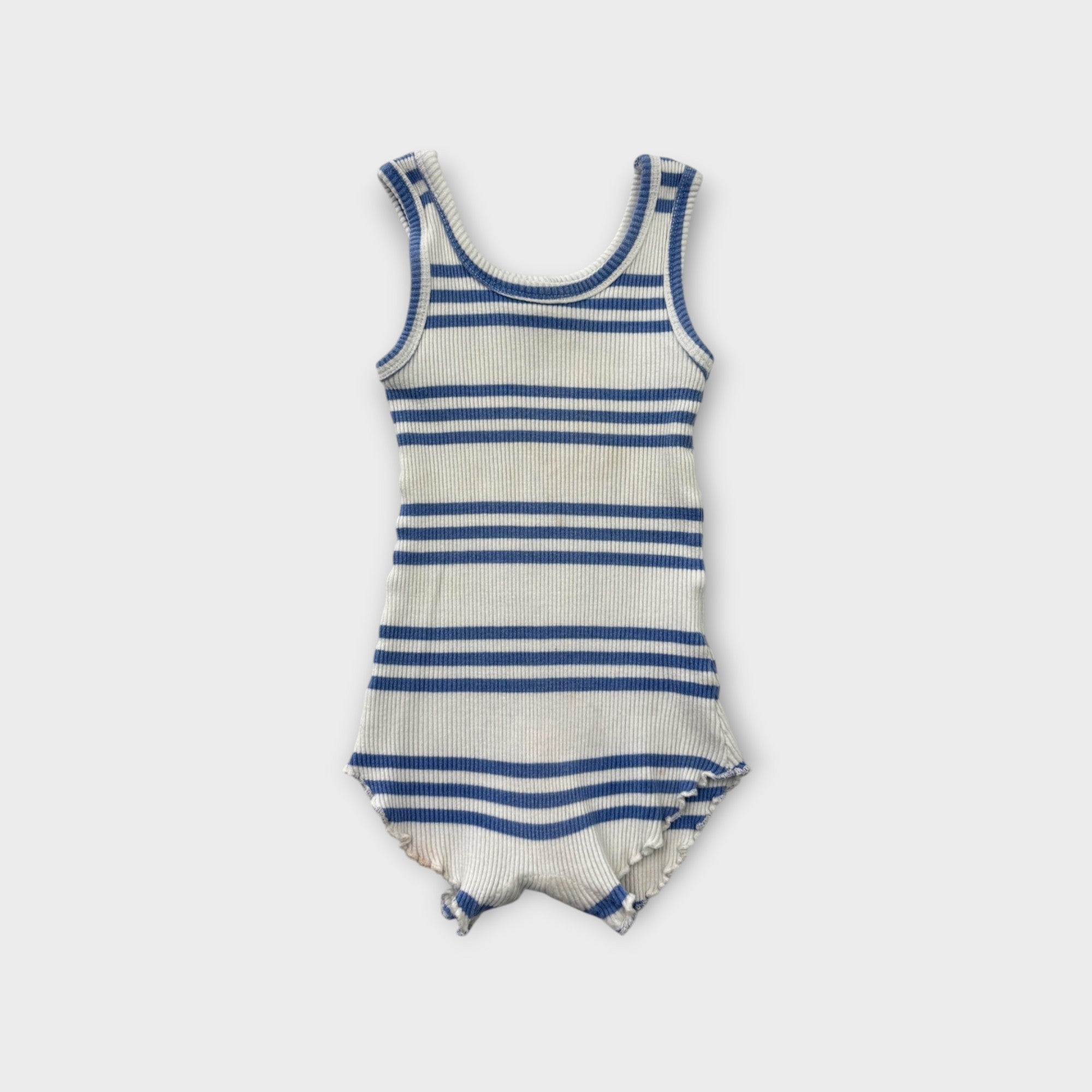 Millk Stripe Bodysuit, Size 2