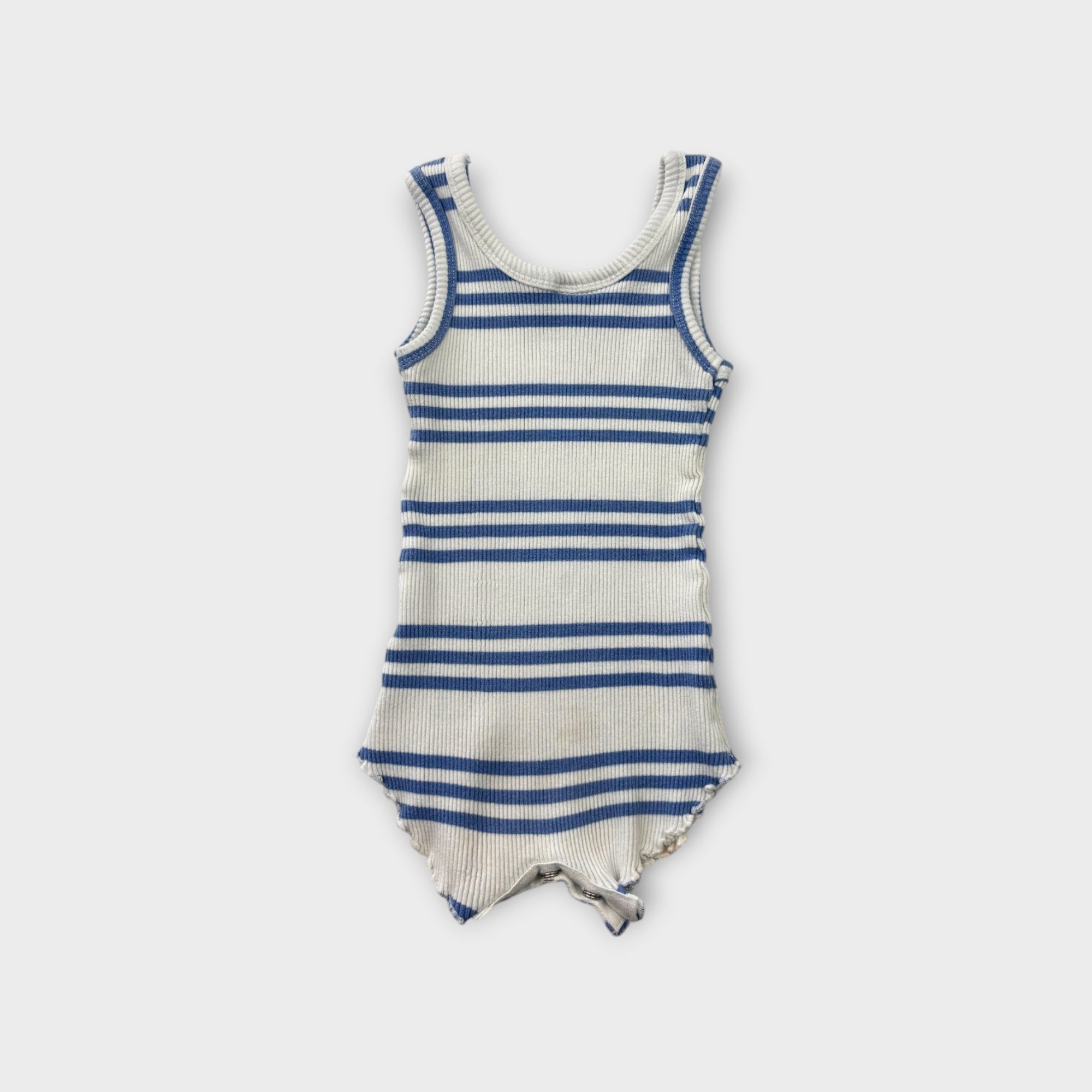 Millk Stripe Bodysuit, Size 2