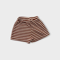 Brown Stripe Waffle Set, Size 2