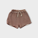 Brown Stripe Waffle Set, Size 2