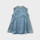 Vintage Denim Dress, Size 2-3