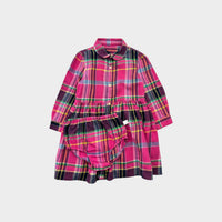 RL Tartan Flannel Dress, Size 2