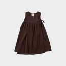Minii Brown Broderie Anglaise Wrap Dress, Size 2