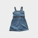Vintage Fred Bare Denim Dress, Size 2
