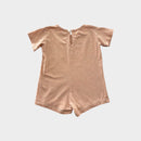 Fable & Ford Peach Speckle Jumpsuit, Size 2