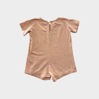 Fable & Ford Peach Speckle Jumpsuit, Size 2