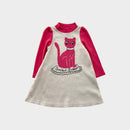 Mini Rodini Cat Dress, Size 2-3